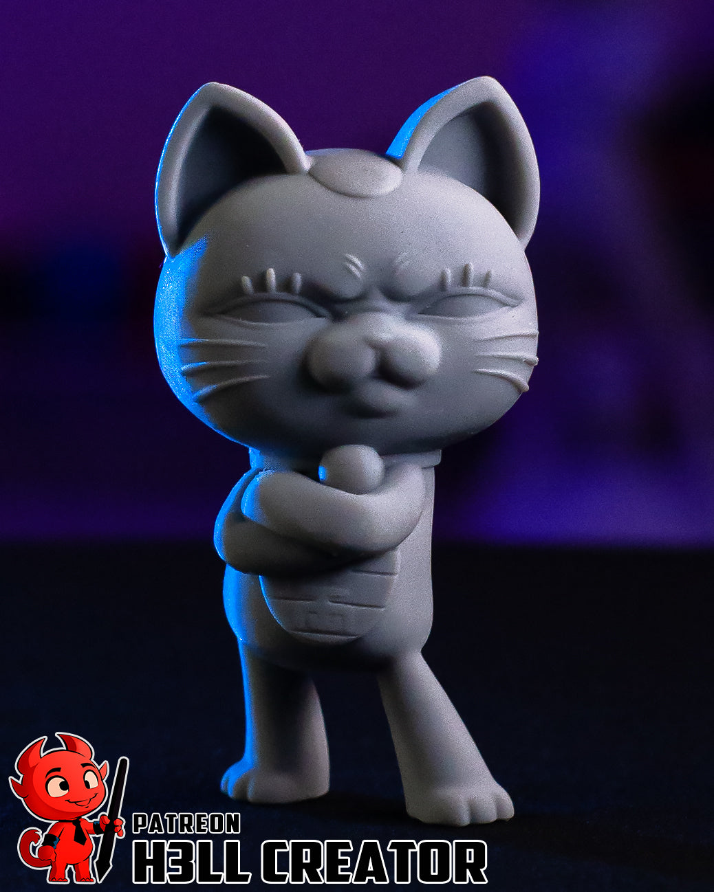 Turbo Granny (Dandadan) resin figure by h3LLcreator — studio render 7