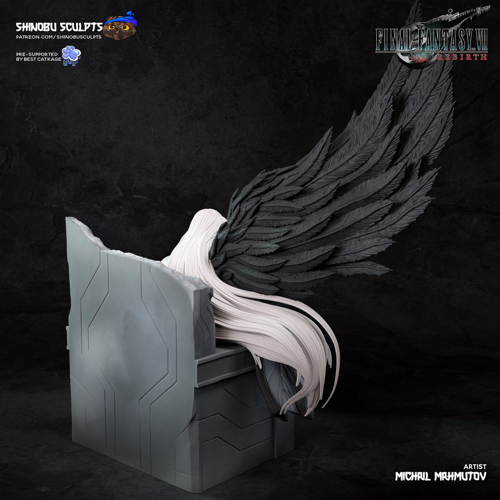 Sephiroth (Final Fantasy) resin figure by Shinobu Sculpts — studio render 4