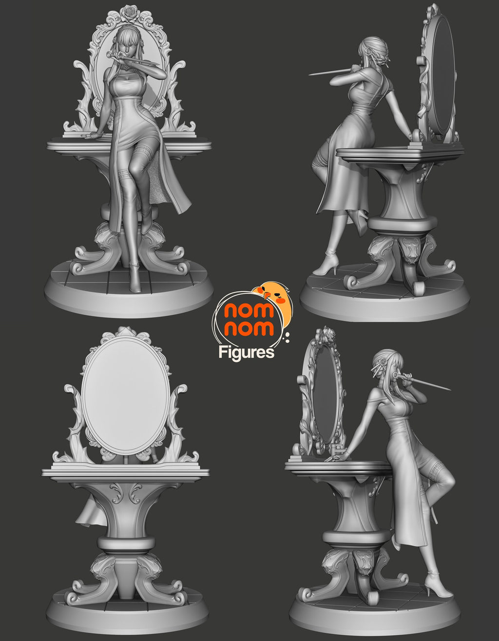 Yor Forger — studio render 4