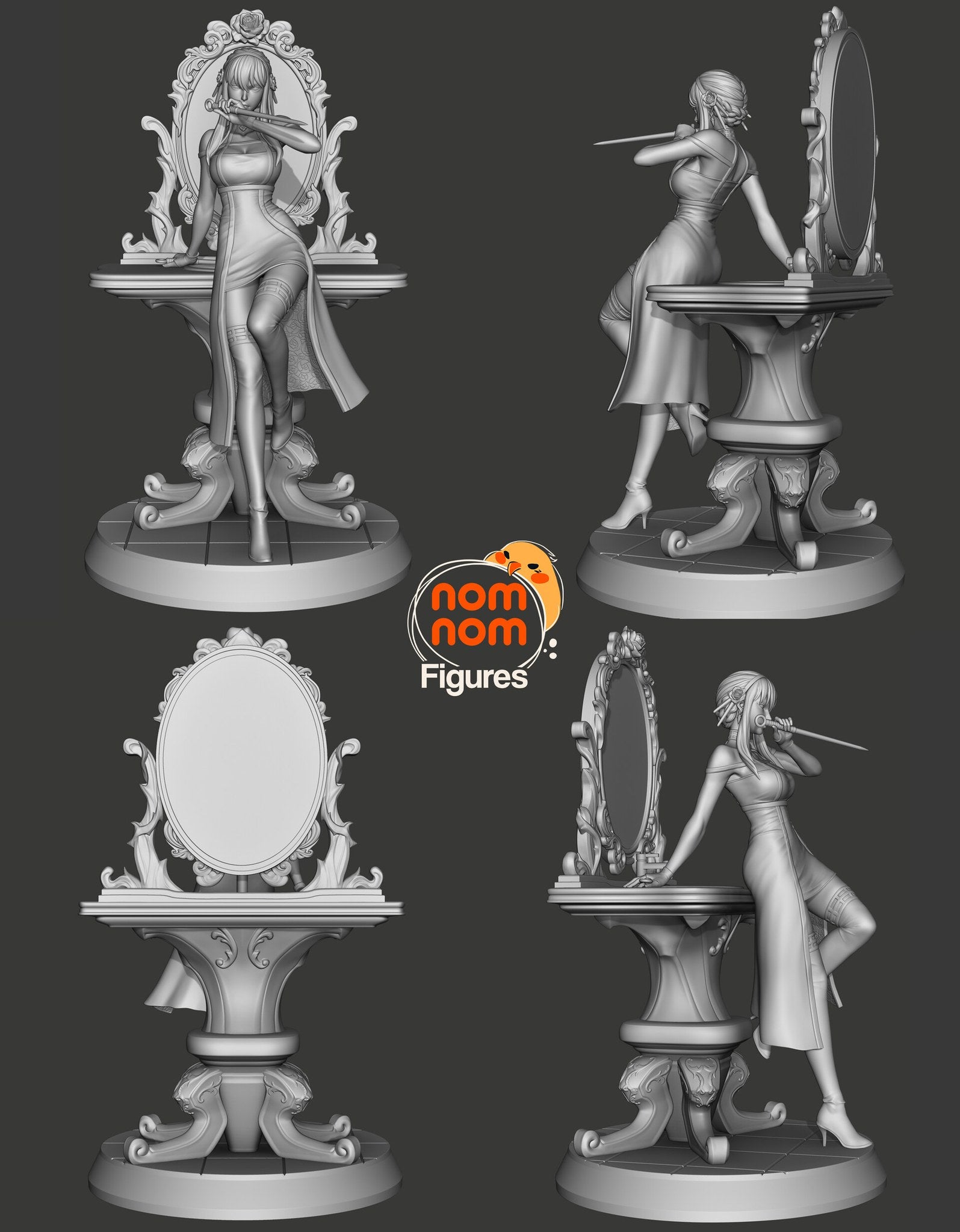 Yor Forger — studio render 4