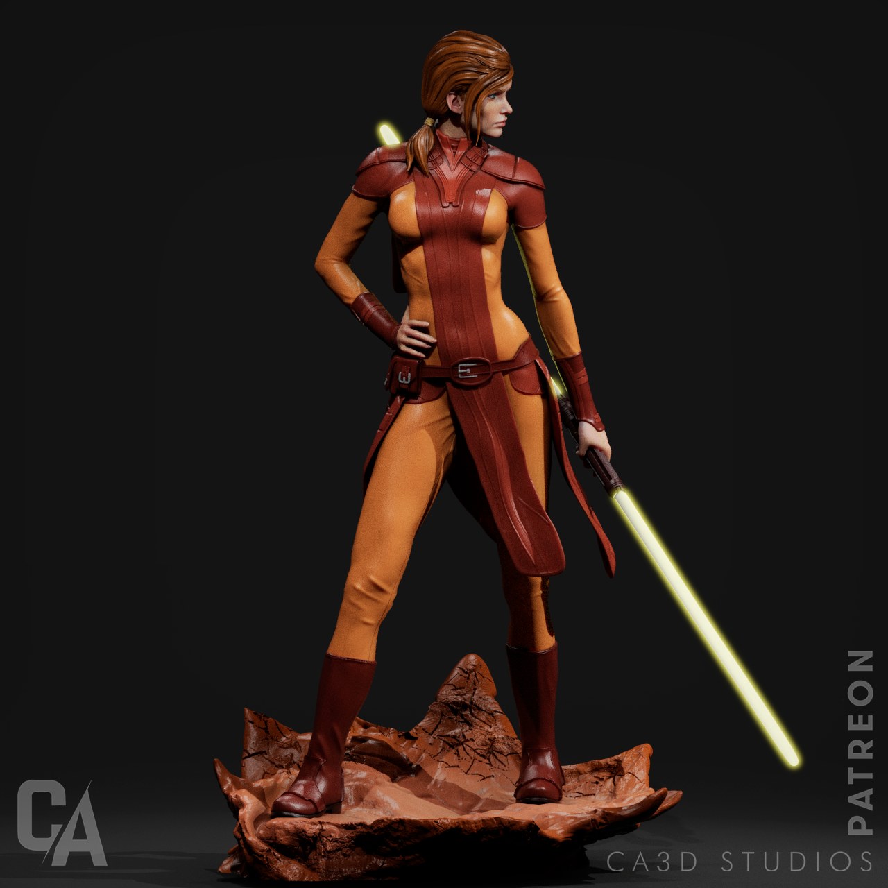 Bastila Shan — studio render 3