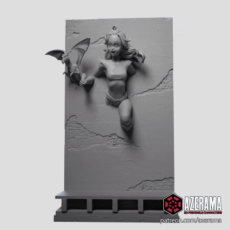 Kitty Pryde (Marvel) resin figure by Azerama — studio render 6