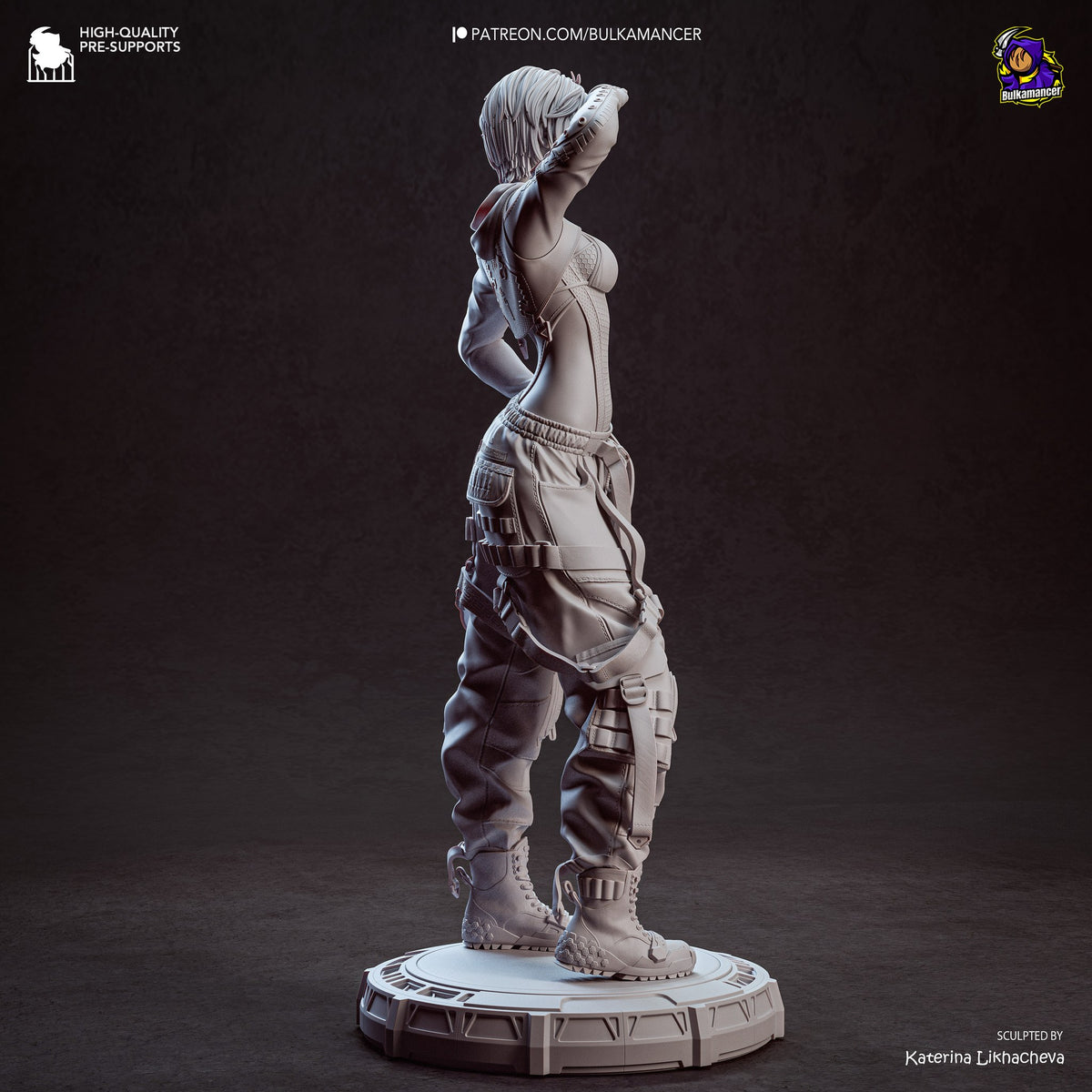 Lily Artemis II (Stellar Blade) resin figure by Bulkamancer — studio render 12