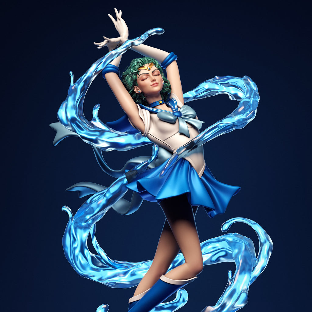 Sailor Mercury — studio render 4