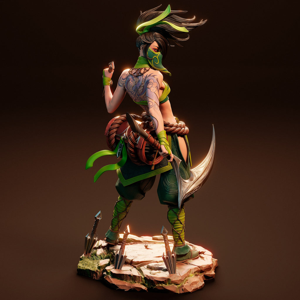 Akali — studio render 3