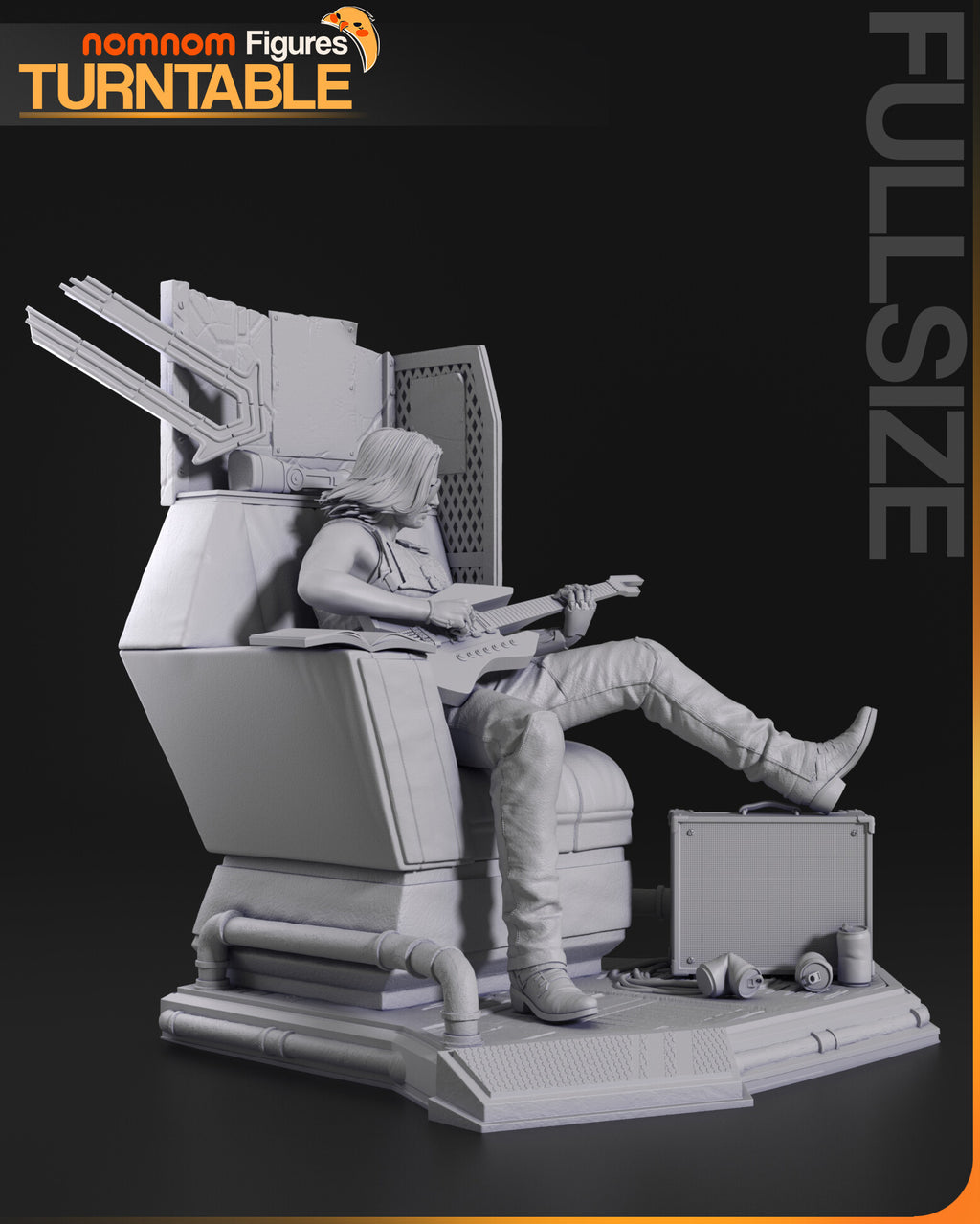Johnny Silverhand — studio render 7