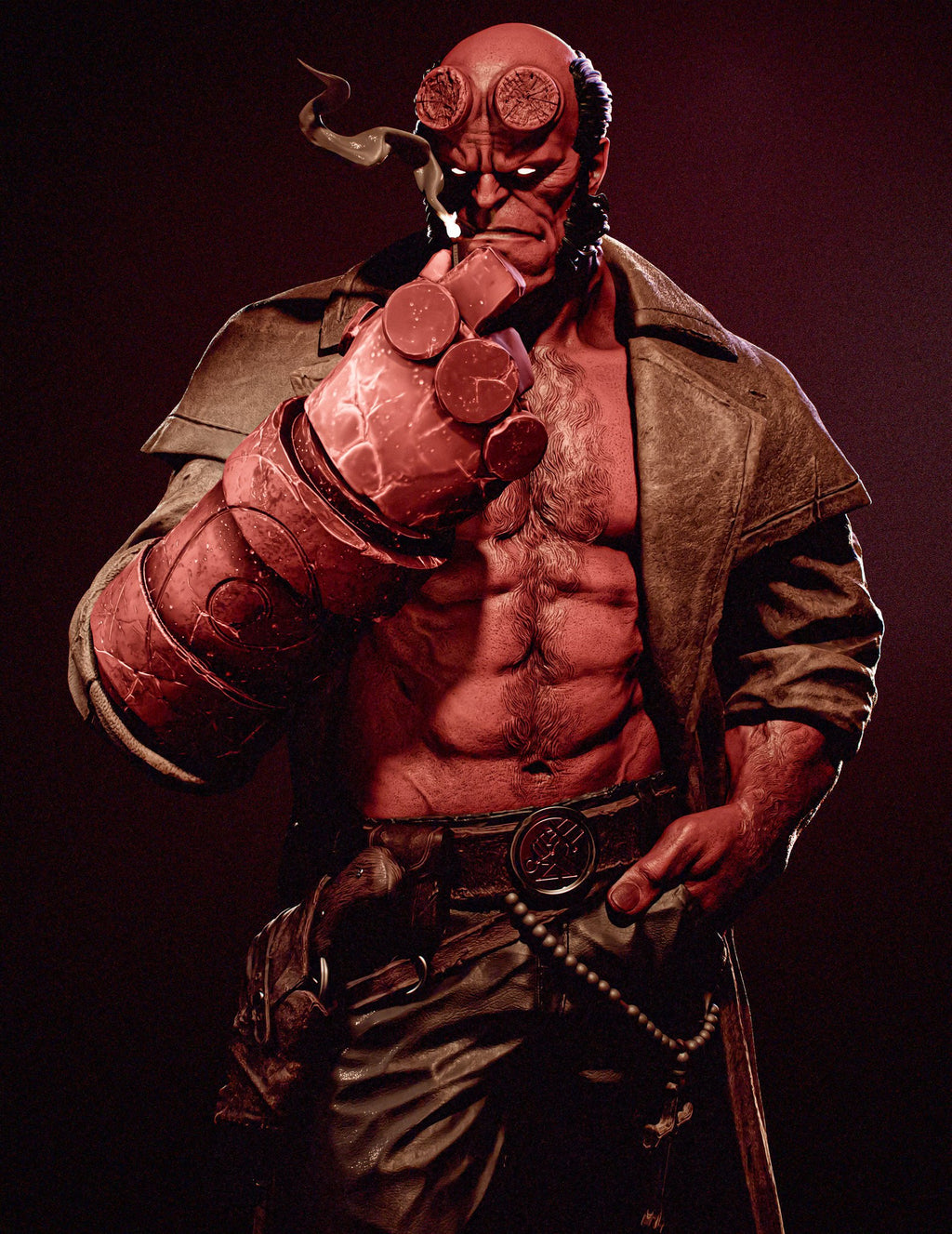 Hellboy — studio render 1
