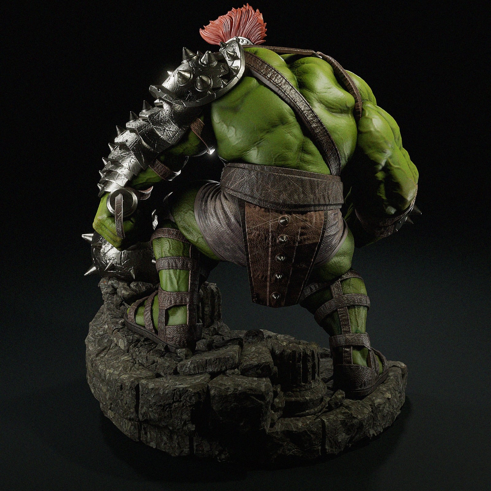 Hulk — studio render 4