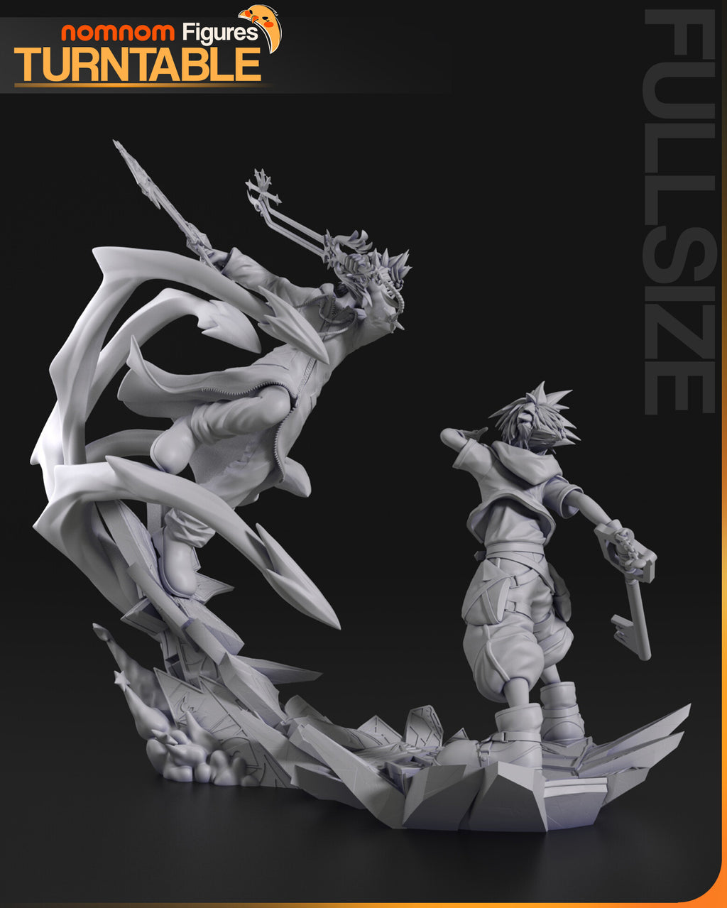 Sora vs Roxas — studio render 8