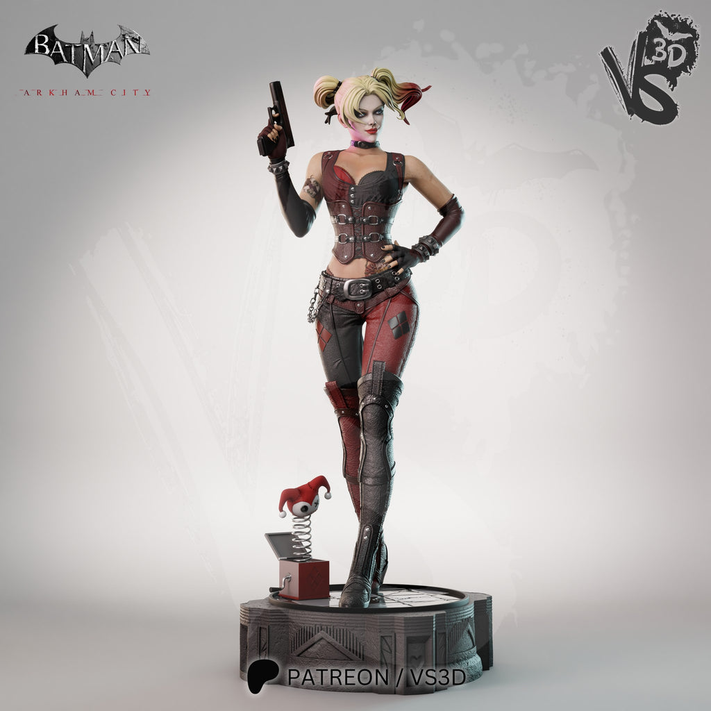 harley quinn dc vs3d arkham