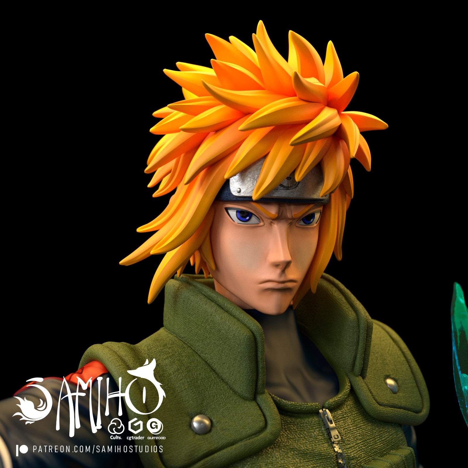 minato namikaze naruto samiho studios