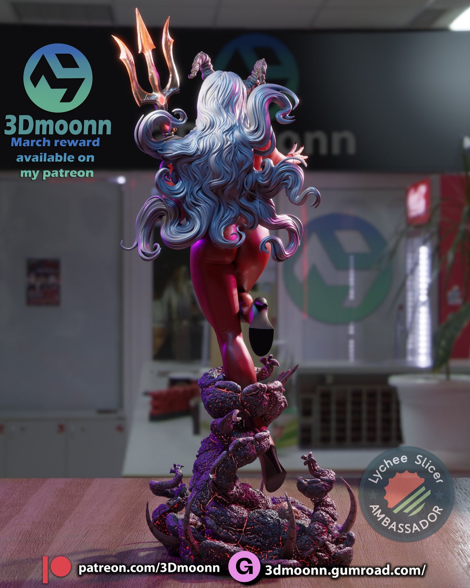 satana marvel 3dmoonn