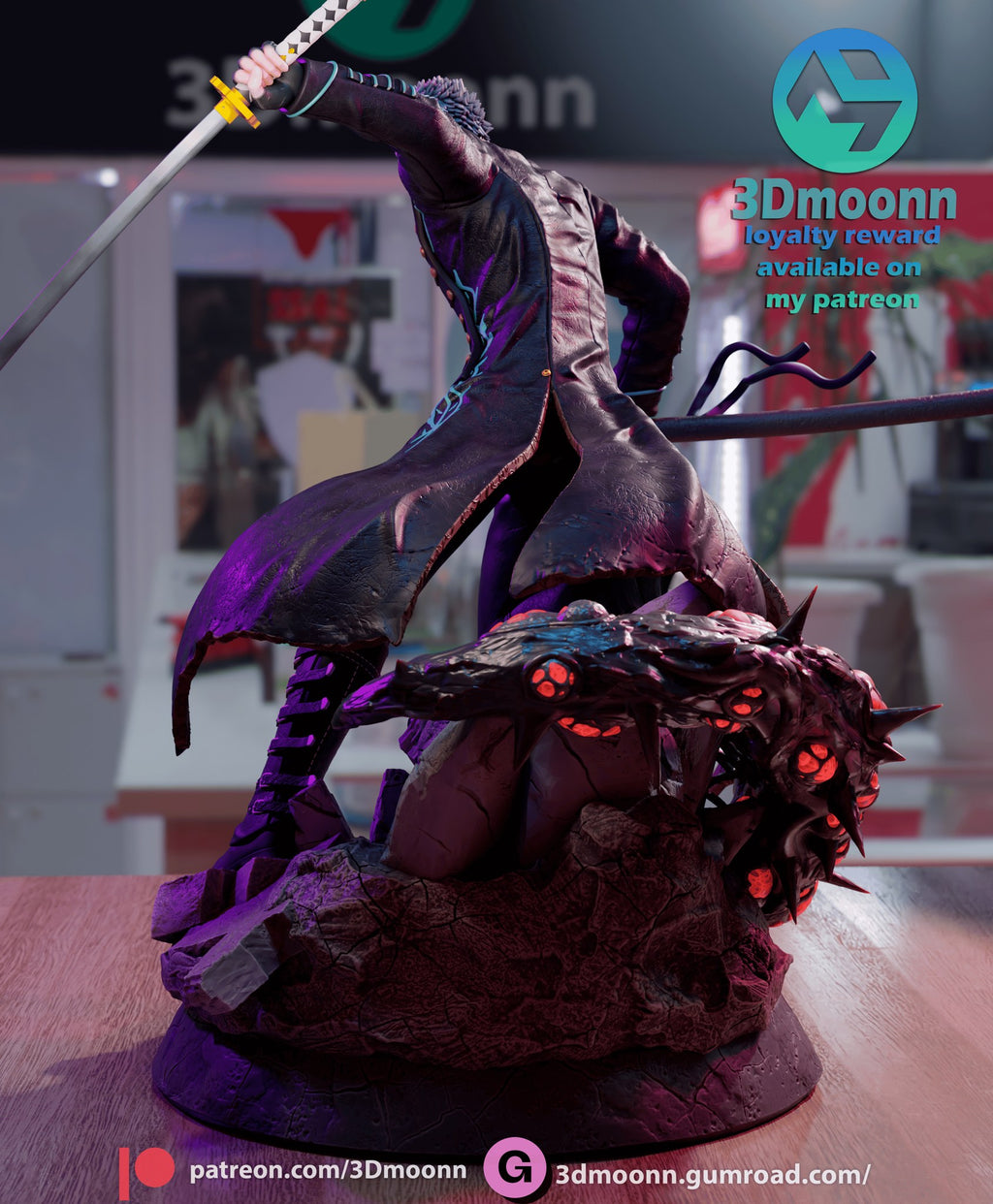 vergil devil may cry 3dmoonn 5