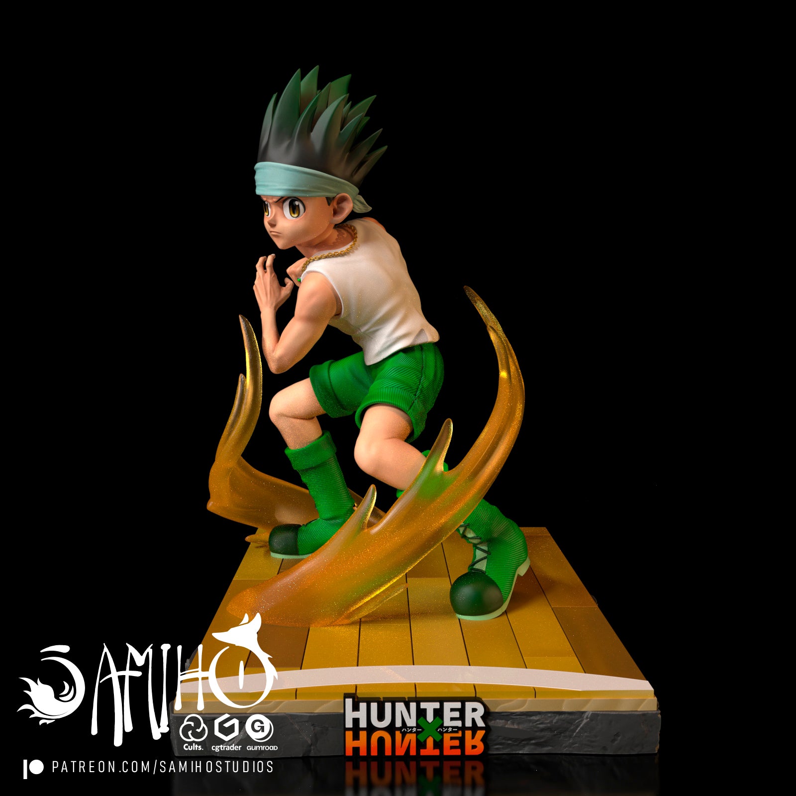 gon freecss hunter x samiho studios