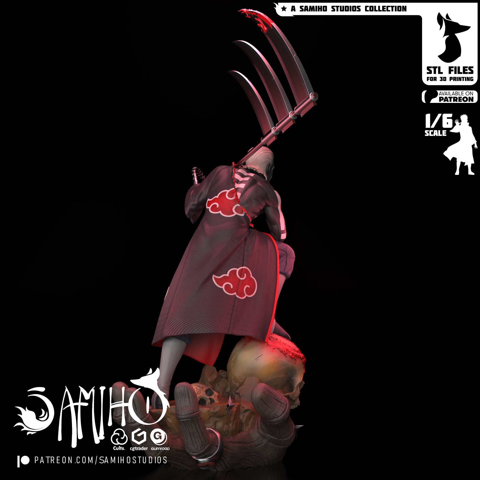 hidan naruto samiho studios