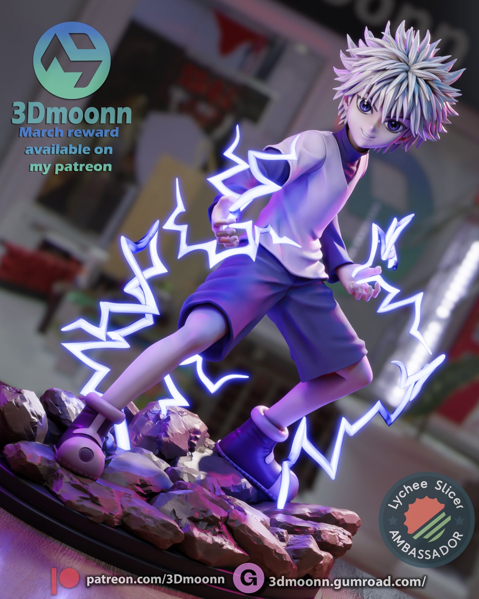 killua zoldyck hunter x 3dmoonn t me moxomor aka