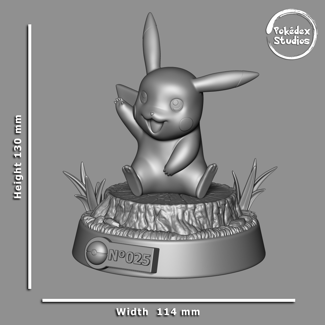 pikachu pokemon pokedex studios b