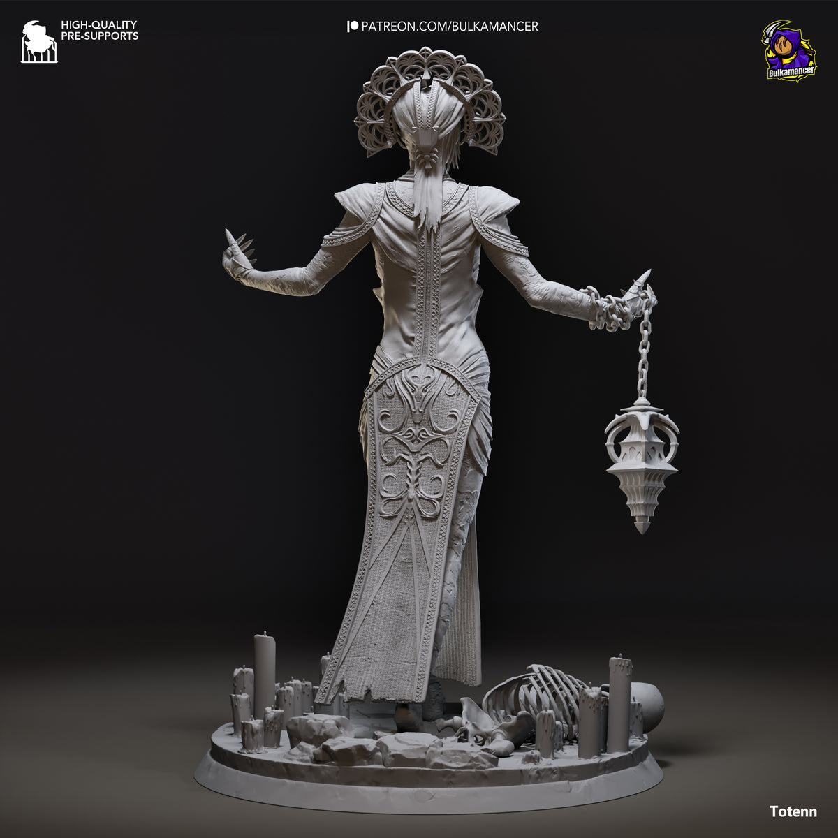 The Plague (Dead by Daylight) resin figure by Bulkamancer — studio render 10