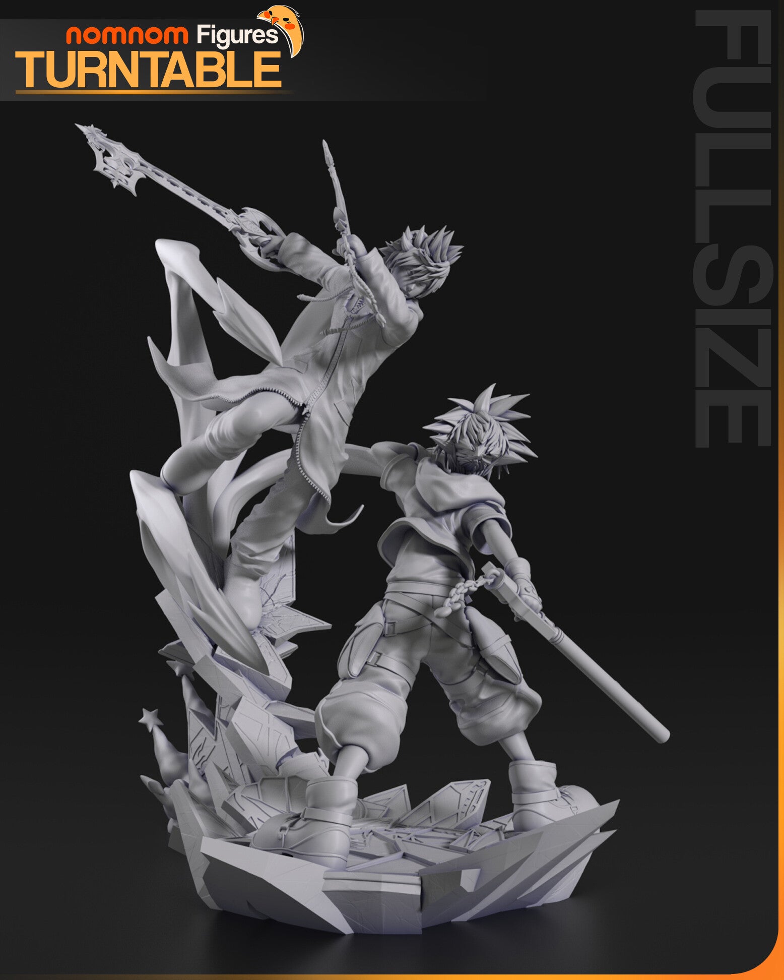 Sora vs Roxas — studio render 9