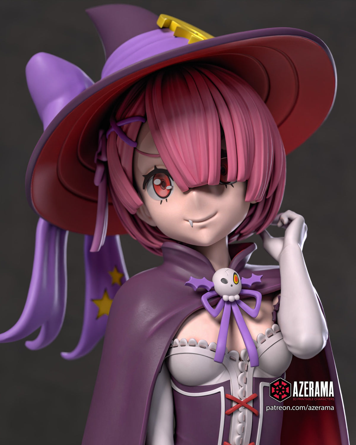 Ram (Re:Zero) resin figure by Azerama — studio render 2