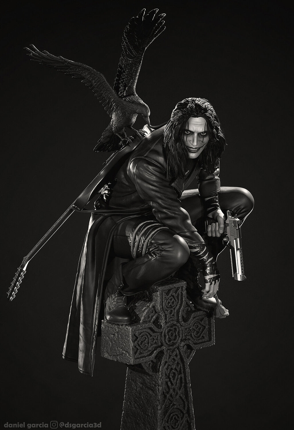 Eric Draven — studio render 2