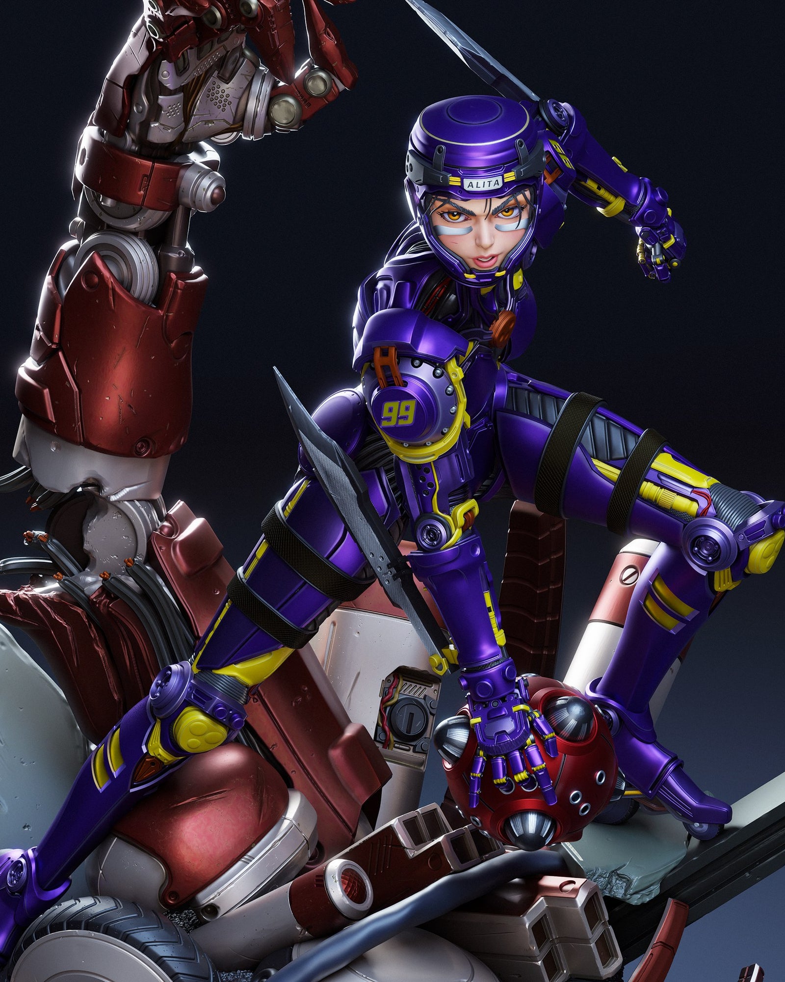 Alita — studio render 1