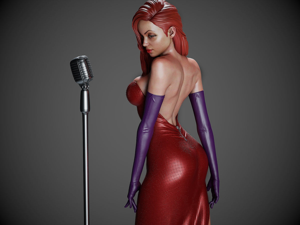 Jessica Rabbit — studio render 2