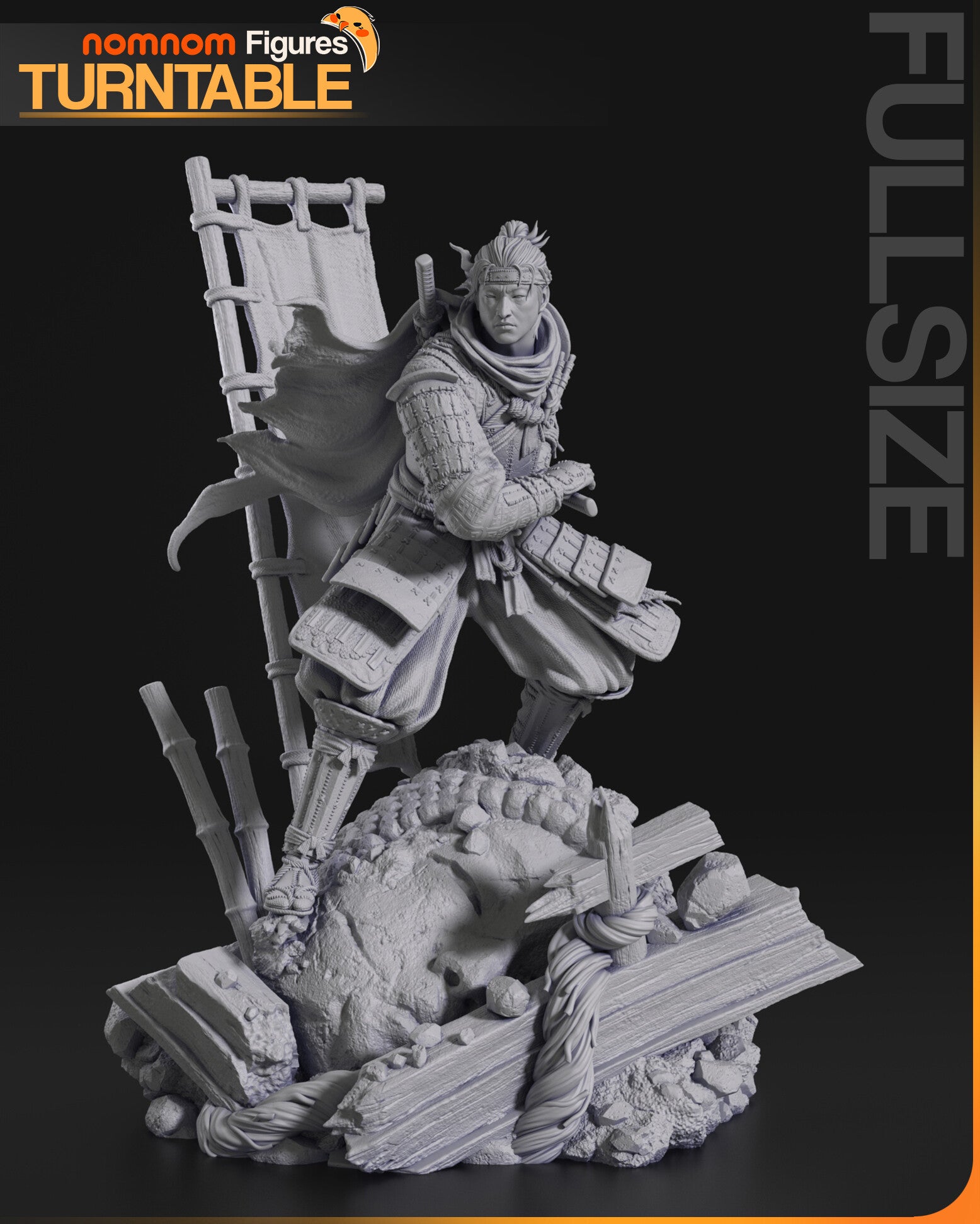 Jin Sakai — studio render 4