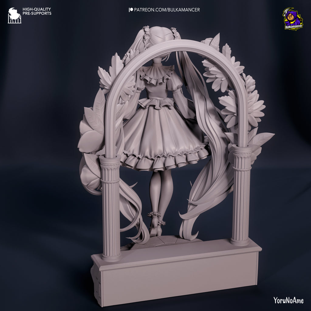 Hatsune Miku (Vocaloid) resin figure by Bulkamancer — studio render 9