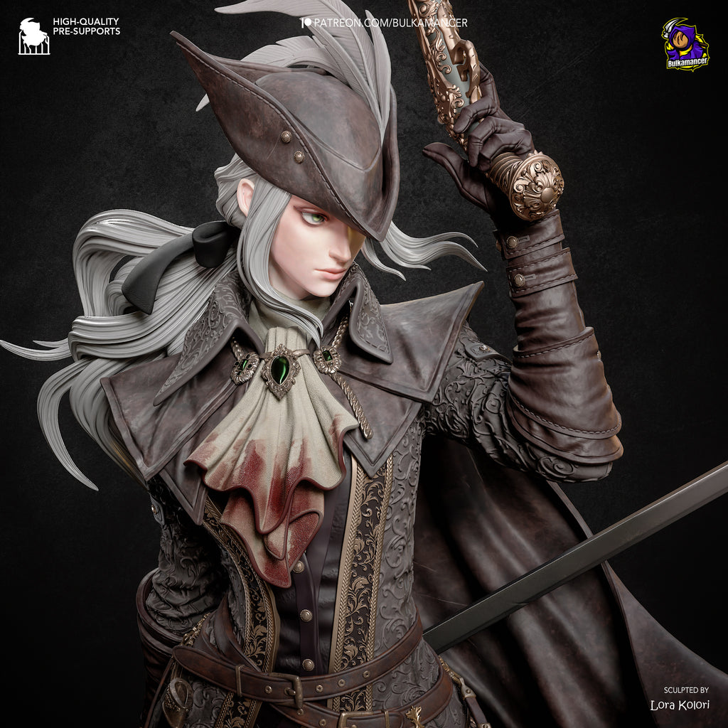 Lady Maria (Bloodborne) resin figure by Bulkamancer — studio render 6