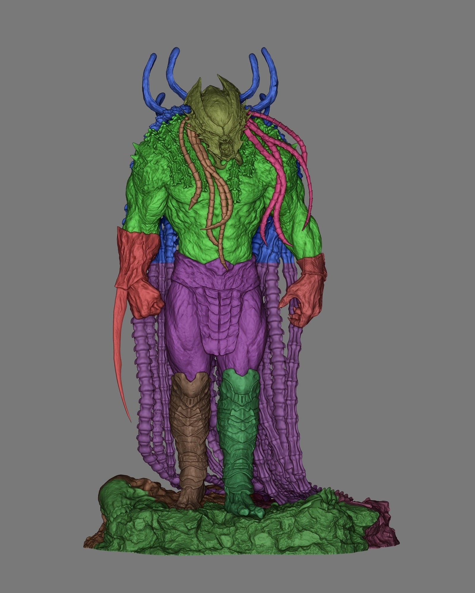 Predator (Predator) resin figure by CA 3D Studios — studio render 5