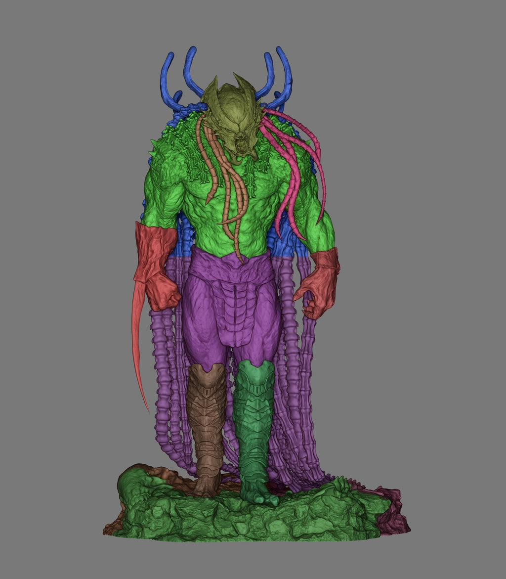 Predator (Predator) resin figure by CA 3D Studios — studio render 5
