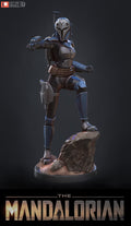 Bo Katan Kryze Star Wars resin figure by NomNom Figures — studio preview 1