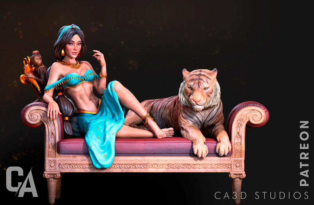 Jasmine — studio render 3