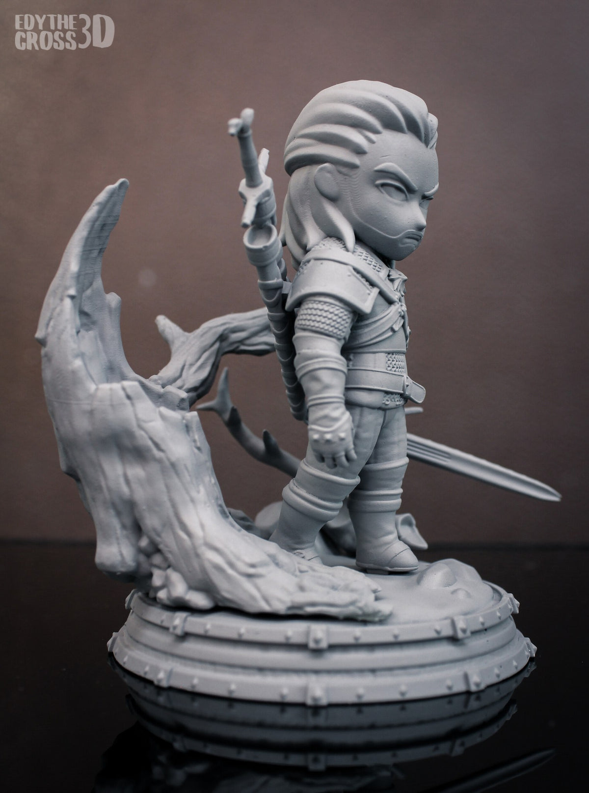 Geralt of Rivia — studio render 3