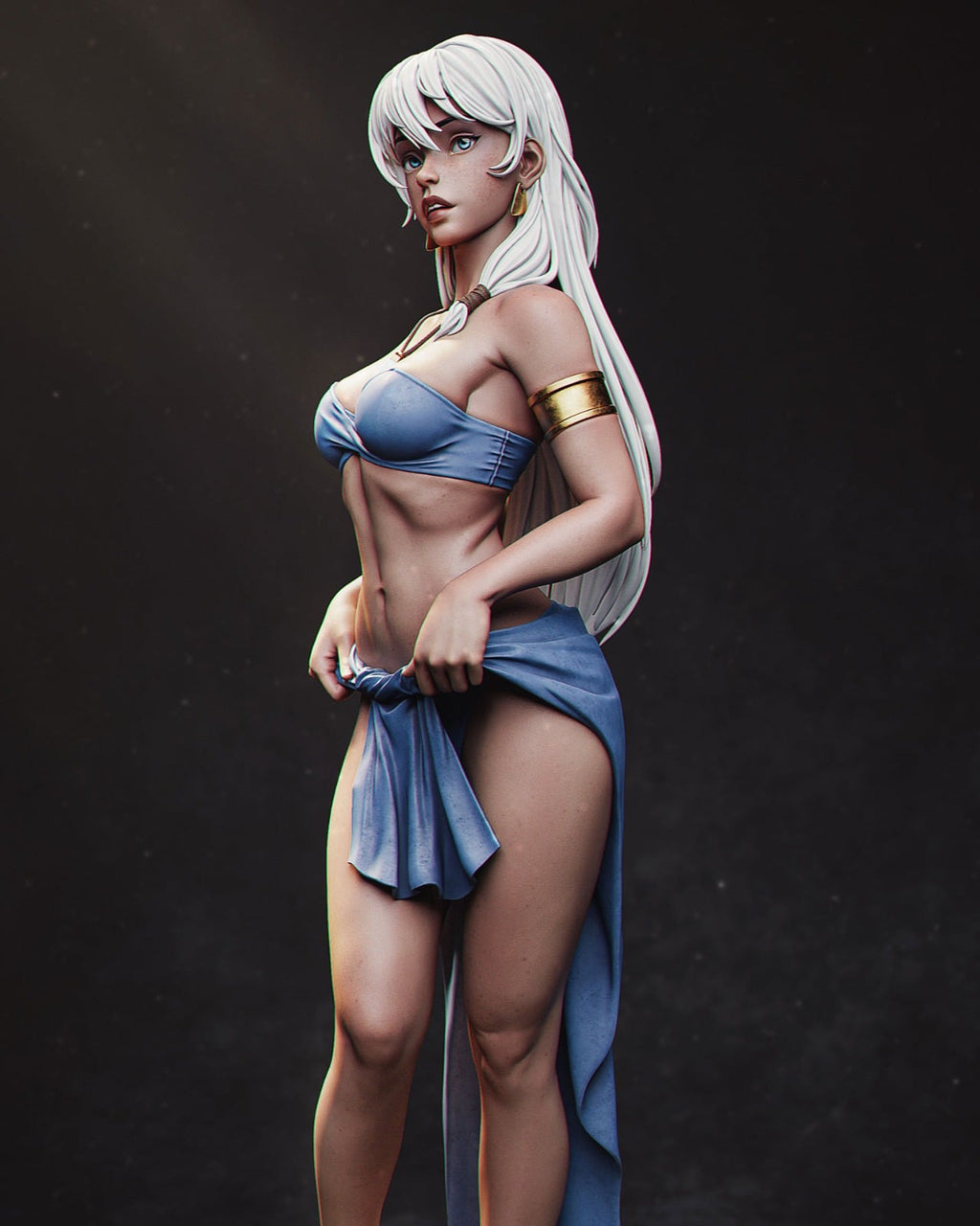 Kida Nedakh Atlantis: The Lost Empire resin figure by CA 3D Studios — studio preview 1