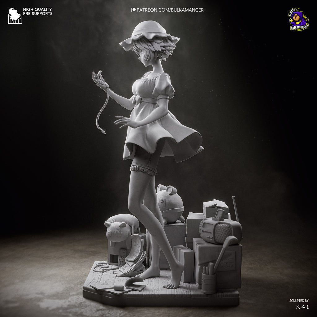 Mayuri Shiina (Steins Gate) resin figure by Bulkamancer — studio render 14