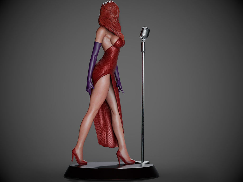 Jessica Rabbit — studio render 7