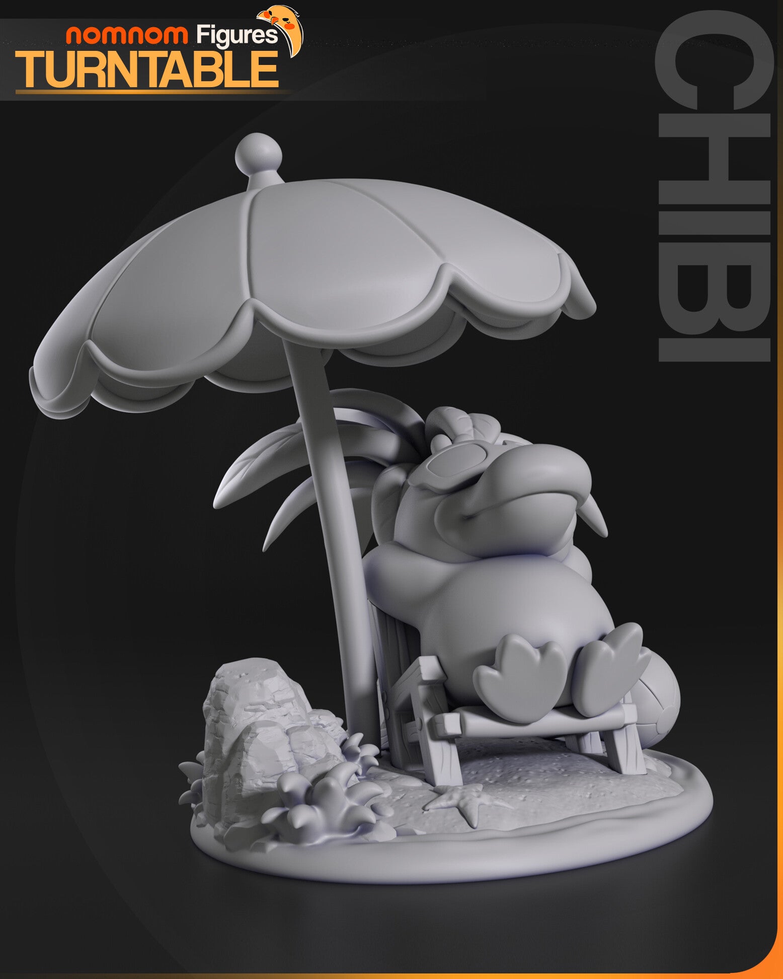 Psyduck — studio render 4