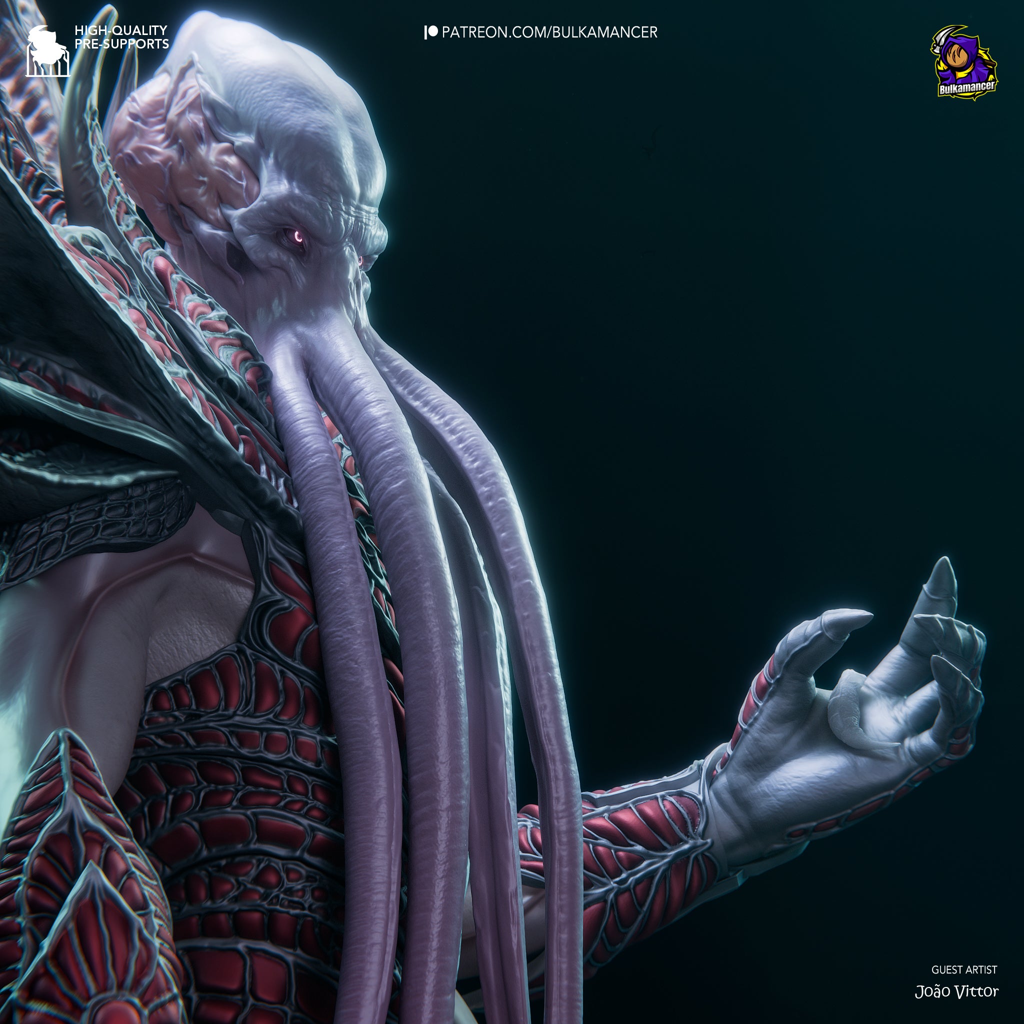 The Emperor (Baldur's Gate) resin figure by Bulkamancer — studio render 5