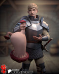 Laios Touden (Delicious in Dungeon) resin figure by h3LLcreator — studio render 1