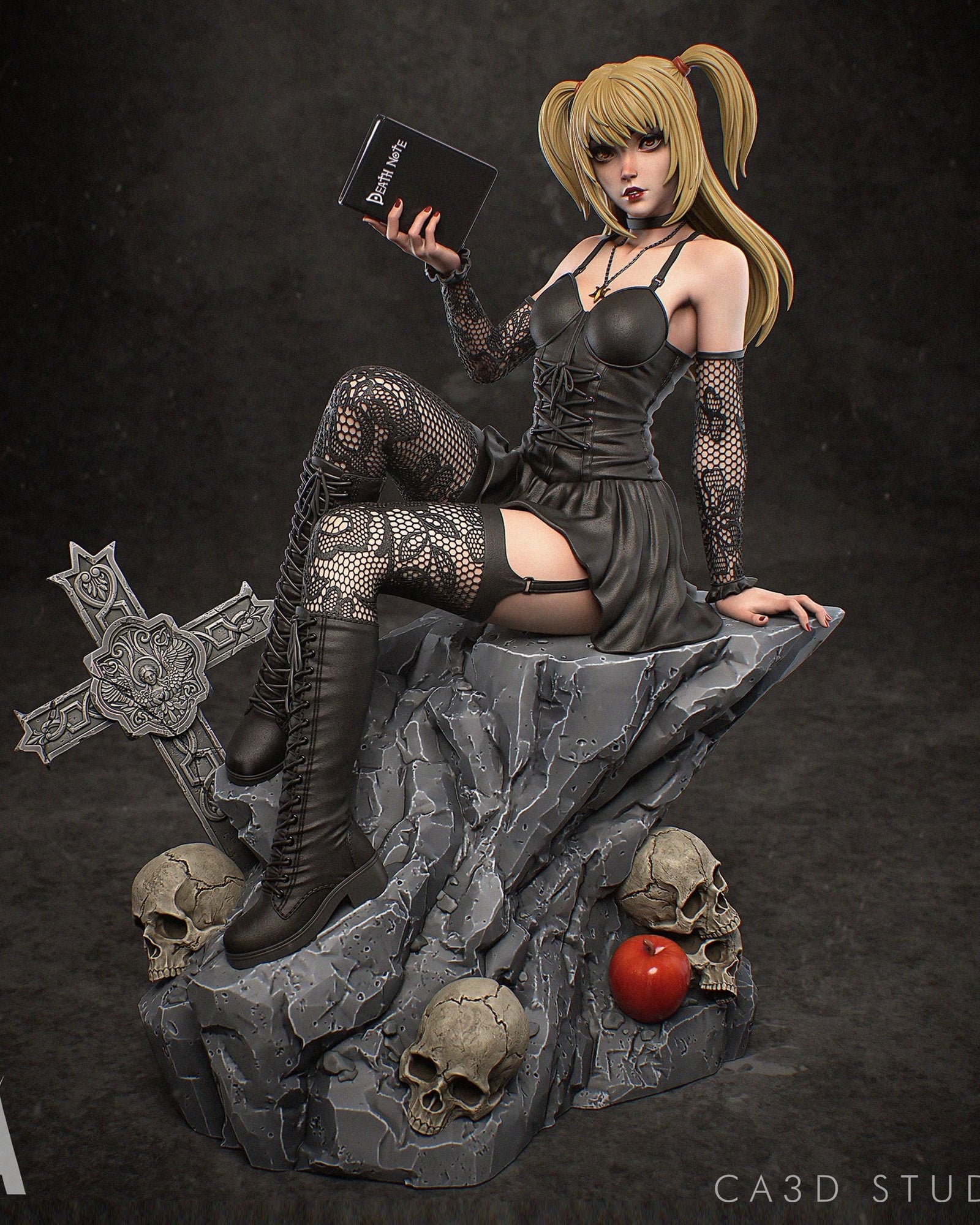 Misa Amane — studio render 4