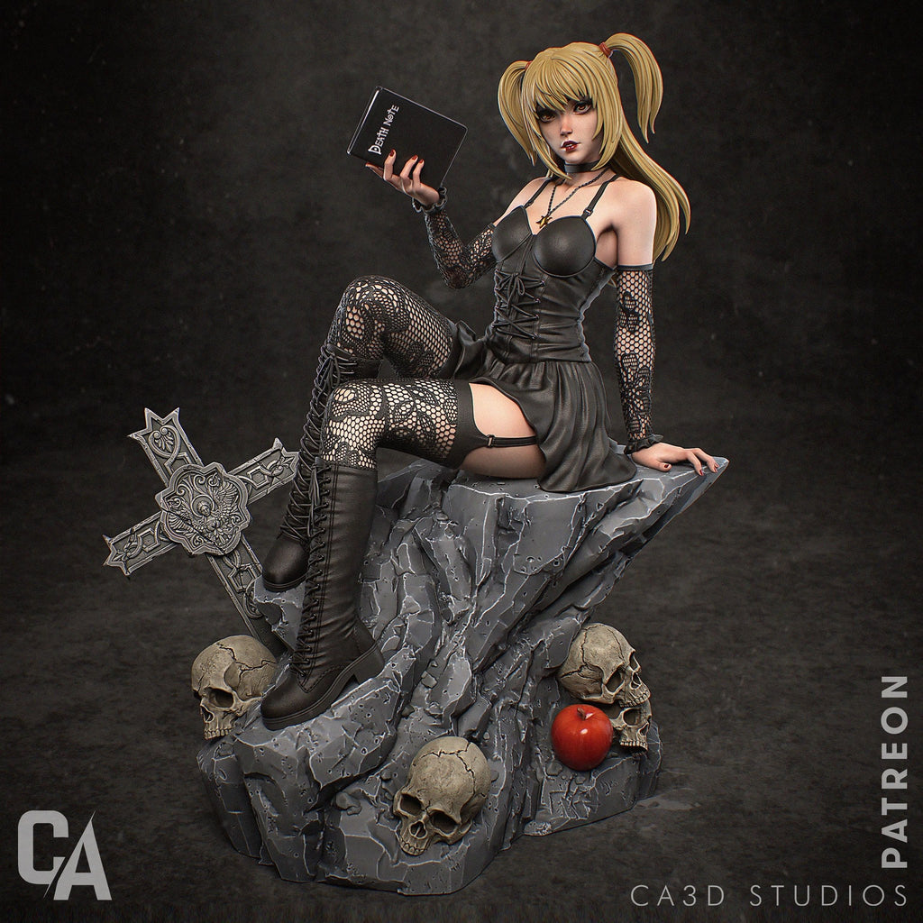 Misa Amane — studio render 4