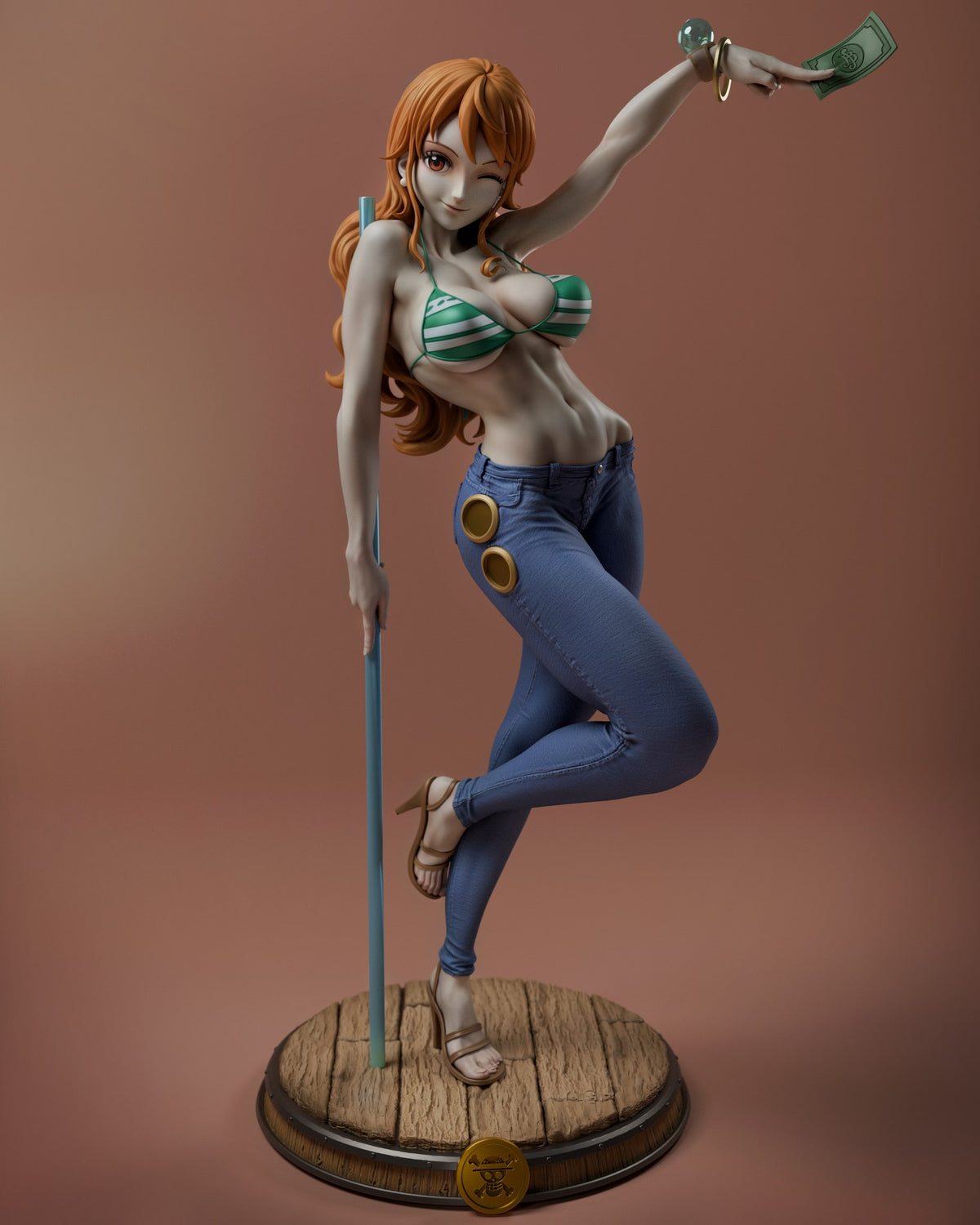 Nami One Piece resin figure by CA 3D Studios — studio preview 4