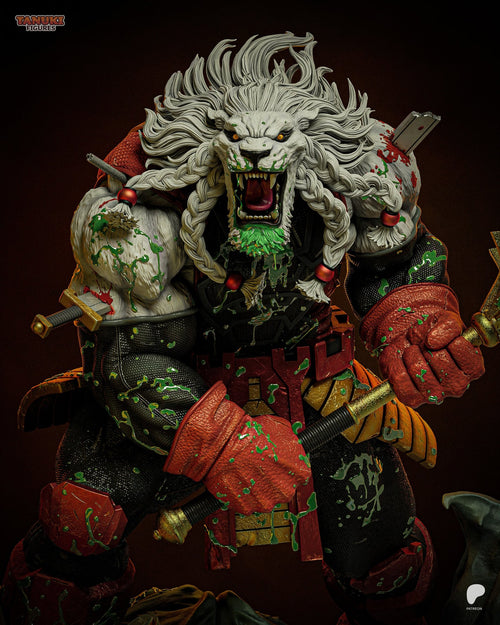 Battle Beast (Invincible) resin figure by Tanuki Figures — studio render 1