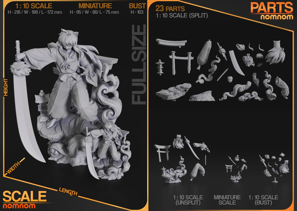 Inuyasha — studio render 3