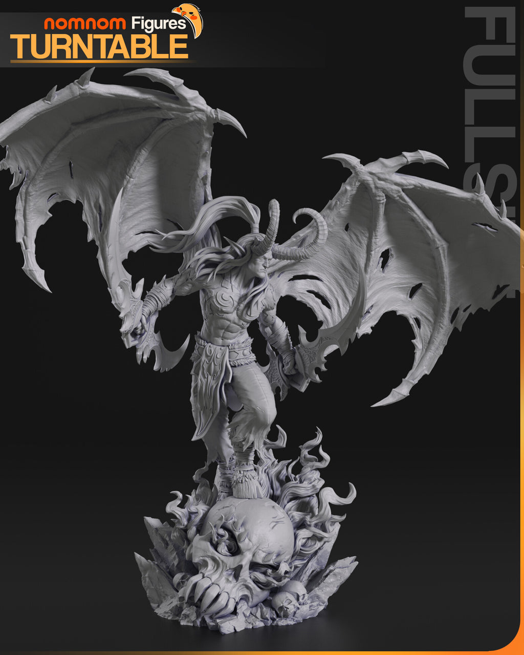 Illidan Stormrage — studio render 4