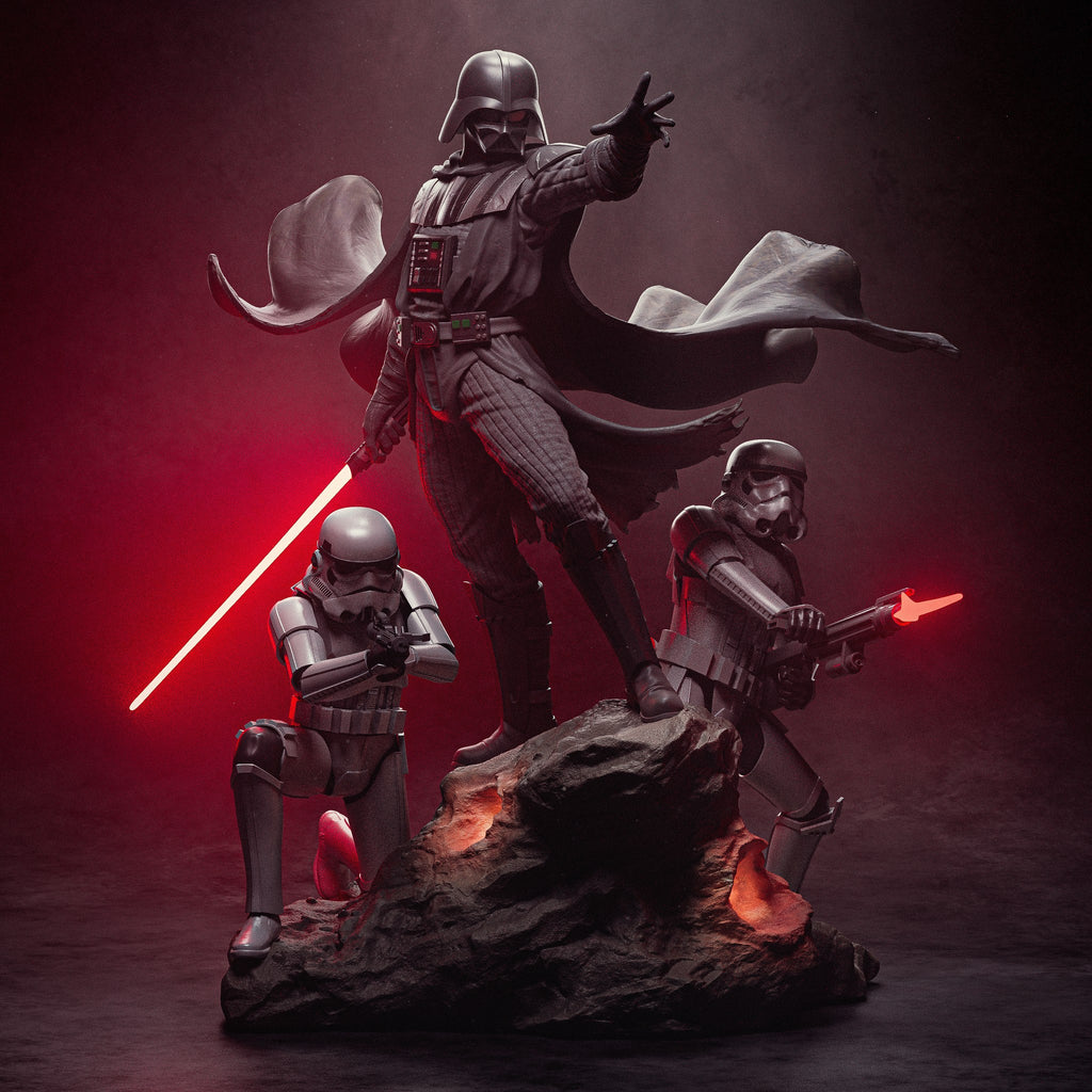 Darth Vader — studio render 3