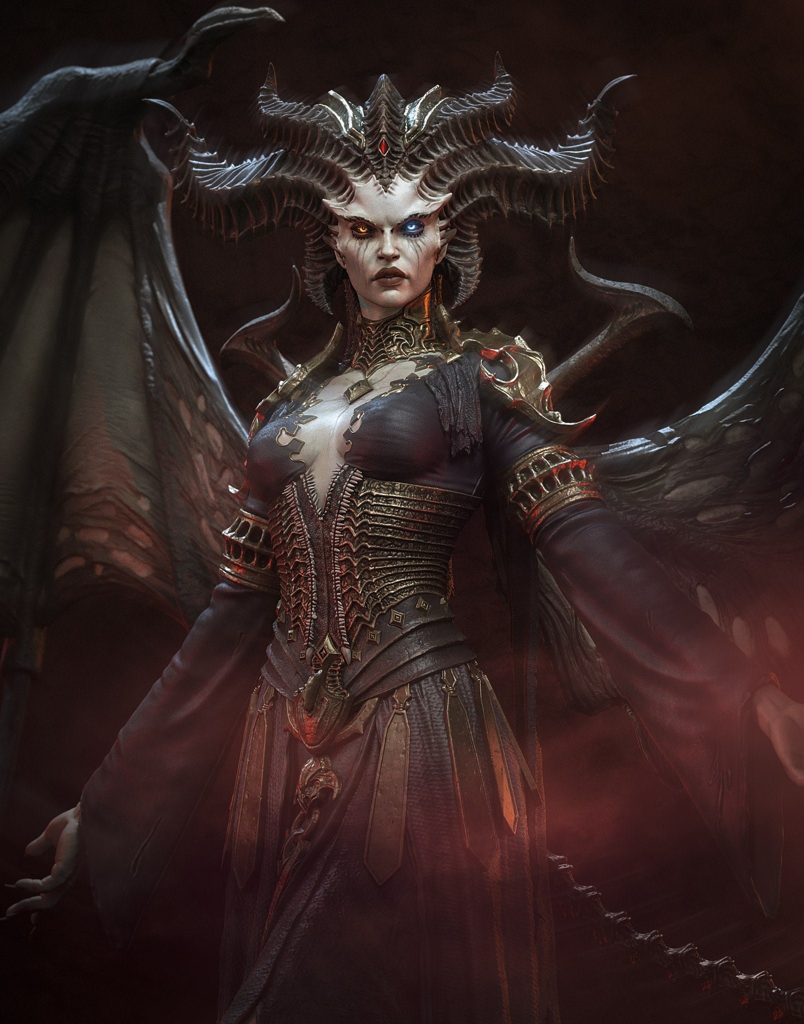 Lilith Diablo resin figure by CA 3D Studios — studio preview 1