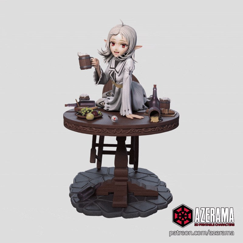 Sylphiette (Mushoku Tensei) resin figure by Azerama — studio render 3